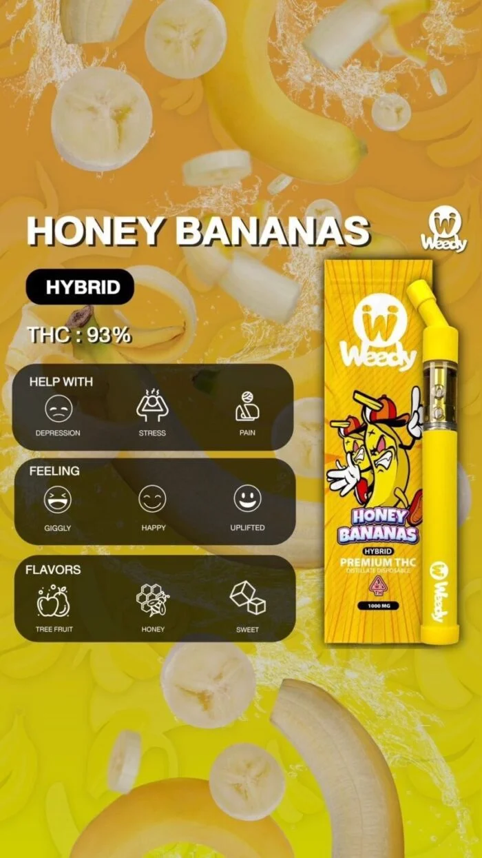 Weedy Weed Pod - Honey Banana Strain