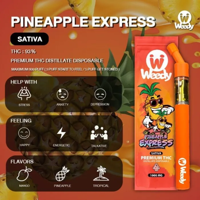 Weedy weed pod - Pineapple Express Strain